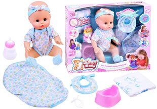 Interaktiivne nukk, sinine hind ja info | Imikute mänguasjad | kaup24.ee