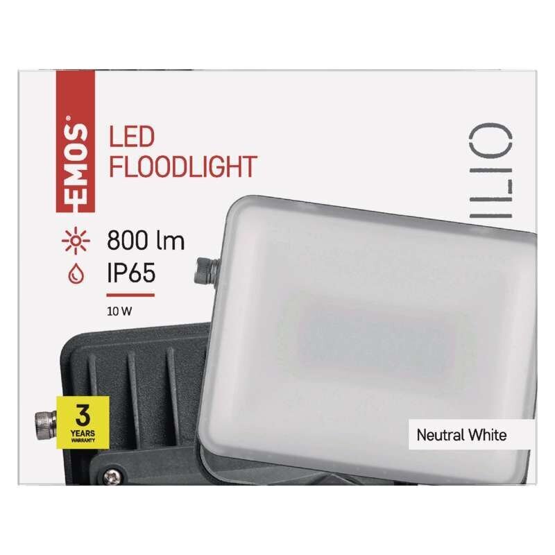 LED prožektor ILIO 10W(85W) 800 lm NW hind ja info | Taskulambid, prožektorid | kaup24.ee