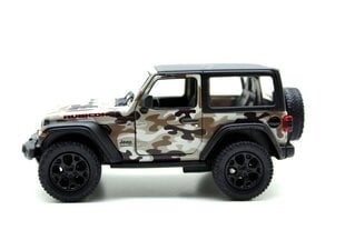 Mudelauto Kinsmart 2018 Jeep Wrangler Camo (Hard Top) цена и информация | Игрушки для мальчиков | kaup24.ee