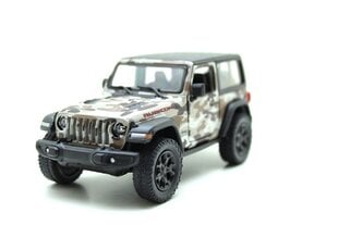 Модель автомобиля Kinsmart 2018 Jeep Wrangler Camo (Hard Top) цена и информация | Игрушки для мальчиков | kaup24.ee