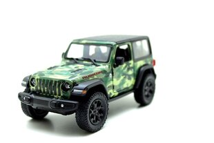 Mudelauto Kinsmart 2018 Jeep Wrangler Camo (Hard Top) hind ja info | Poiste mänguasjad | kaup24.ee