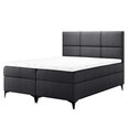 Кровать Selsey Firome, 160x200 см, темно-серая