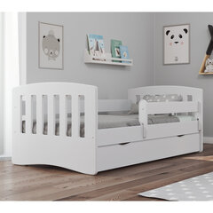 Детская кровать с матрасом Selsey Pamma, 80x160 см, белая цена и информация | Детские кровати | kaup24.ee