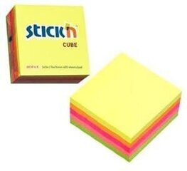 Kleepuvate lehtede kuubik Stick'n Pastel Mix, 76 x 76 mm, 400 tk hind ja info | Vihikud, märkmikud ja paberikaubad | kaup24.ee