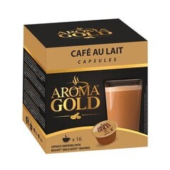 Кофе в капсулах Aroma Gold Cafe Au Lait, 160 г цена и информация | Кофе, какао | kaup24.ee