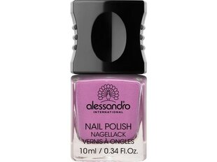 alessandro Nail Polish 34 Silky Mauve – hooldav küünelakk 6-free & 100% vegan, 10ml hind ja info | Küünelakid, küünetugevdajad | kaup24.ee