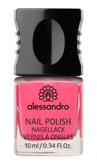 alessandro Nail Polish 42 Neon Pink – hooldav küünelakk 6-free & 100% vegan, 10ml hind ja info | Küünelakid, küünetugevdajad | kaup24.ee