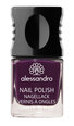 alessandro Nail Polish 45 Dark Violet – hooldav küünelakk 6-free & 100% vegan, 10ml