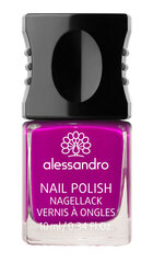 alessandro Nail Polish 51 Purple Secret – hooldav küünelakk 6-free & 100% vegan, 10ml hind ja info | Küünelakid, küünetugevdajad | kaup24.ee