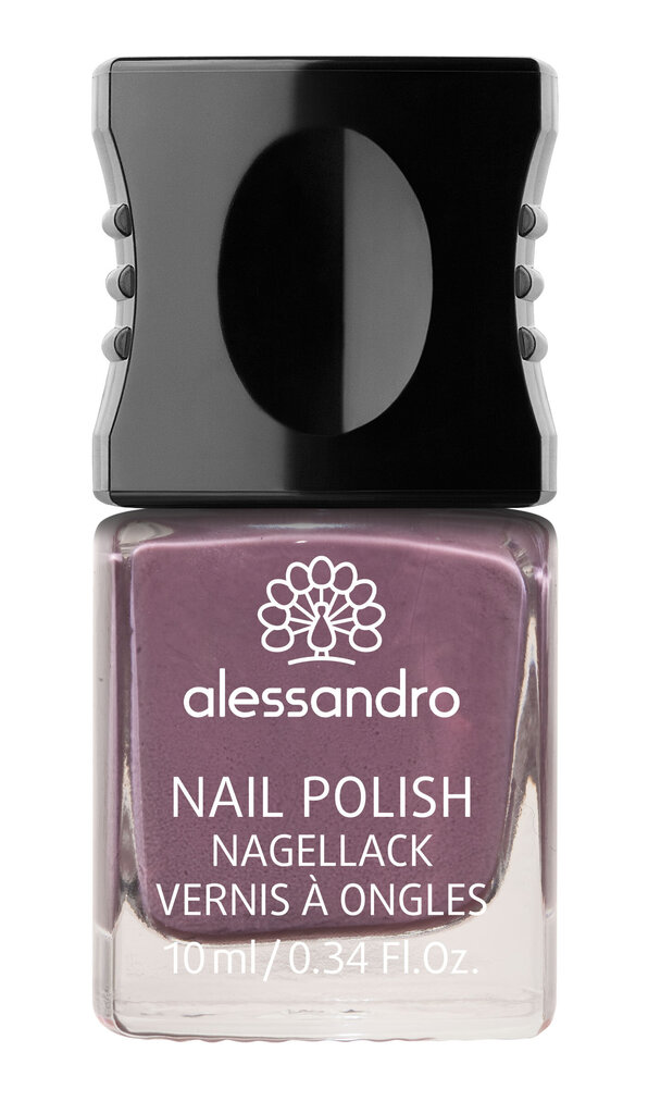 alessandro Nail Polish 67 Dusty Purple - hooldav küünelakk 6-free & 100% vegan, 10ml hind ja info | Küünelakid, küünetugevdajad | kaup24.ee