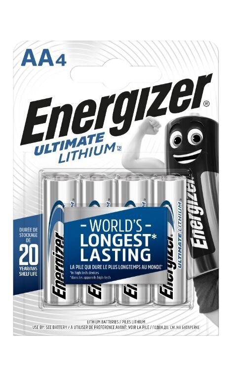 PATAREI ENERGIZER Lithium AAA B4 1.5V hind ja info | Patareid | kaup24.ee