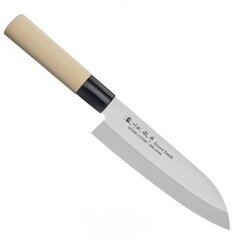 Японский шеф-нож Santoku цена и информация | Подставка для ножей Tescoma Woody, 21 см | kaup24.ee