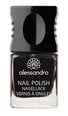 Лак для ногтей Alessandro Nail Polish Midnight Black, 10 мл