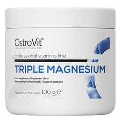OstroVit Triple Magnesium, 100 г. цена и информация | Другие пищевые добавки и препараты | kaup24.ee