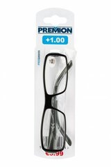 Premion lugemisprillid, must/hall hind ja info | Prillid | kaup24.ee