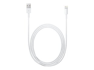 Juhe, kaabel: 1m, Lightning, iPhone, iPad - USB hind ja info | Mobiiltelefonide laadijad | kaup24.ee