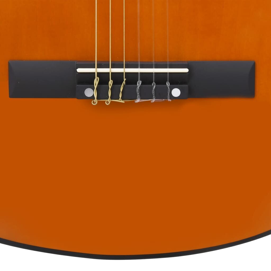 vidaXL klassikaline kitarr algajatele ja lastele 3/4 36" Ameerika pärn hind ja info | Kitarrid | kaup24.ee
