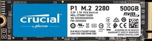 Crucial CT2000P1SSD8 hind ja info | Sisemised kõvakettad (HDD, SSD, Hybrid) | kaup24.ee
