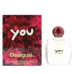 Tualettvesi Desigual You EDT naistele 50 ml hind ja info | Naiste parfüümid | kaup24.ee