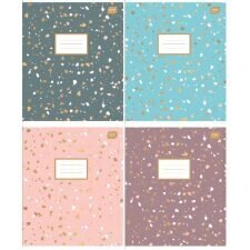 Notebook A5, 48l., square TERRAZZO INTERDRUK, цена и информация | Бумага, тетради | kaup24.ee