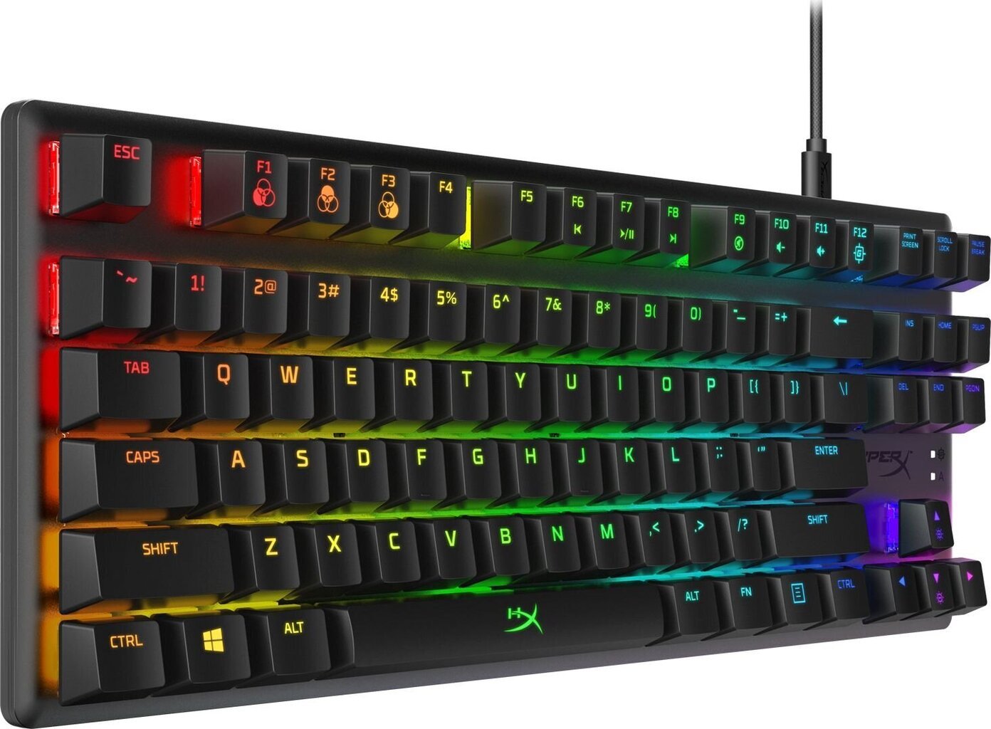 Мehaaniline klaviatuur HyperX HX-KB7RDX-US hind ja info | Klaviatuurid | kaup24.ee