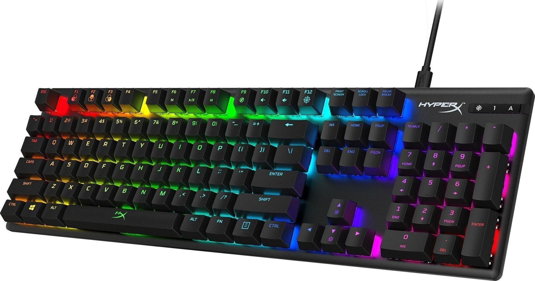 HyperX Alloy Origins RGB Aqua hind ja info | Klaviatuurid | kaup24.ee