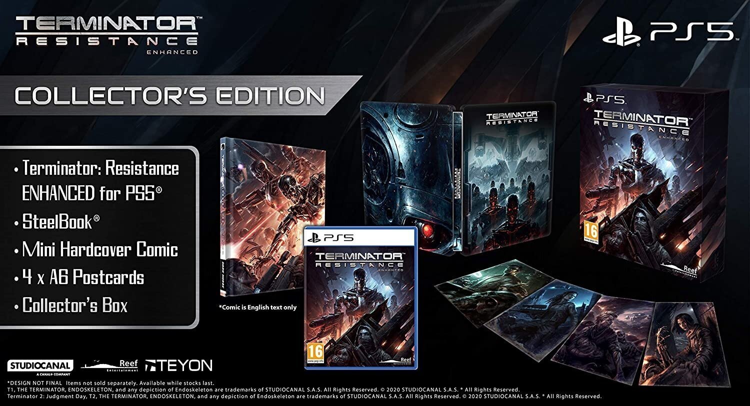 PlayStation 5 mäng Terminator: Resistance Enhanced Collector's Edition hind ja info | Arvutimängud, konsoolimängud | kaup24.ee