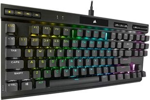 Corsair K70 RGB TKL Cherry MX Speed цена и информация | Клавиатура с игровой мышью 3GO COMBODRILEW2 USB ES | kaup24.ee