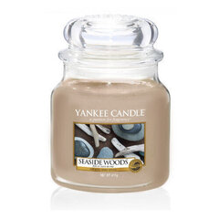 Ароматическая свеча Yankee Candle Seaside Woods 411 г цена и информация | Подсвечники, свечи | kaup24.ee