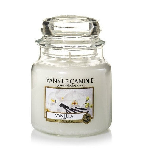 Lõhnaküünal Yankee Candle Vanilla, 411 g hind ja info | Küünlad, küünlajalad | kaup24.ee