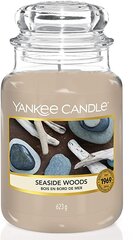 Ароматическая свеча Yankee Candle Seaside Woods 623 г цена и информация | Свечи, подсвечники | kaup24.ee