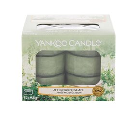 Lõhnavad teeküünlad Yankee Candle Afternoon Escape 9,8 g, 12 tk. hind ja info | Küünlad, küünlajalad | kaup24.ee