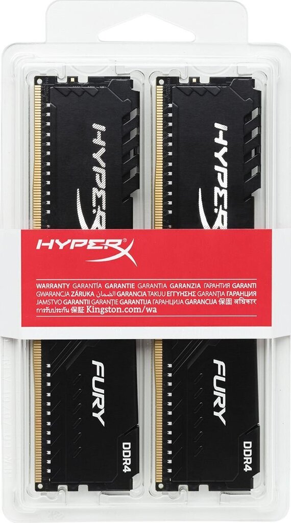 HyperX Fury цена и информация | Operatiivmälu (RAM) | kaup24.ee