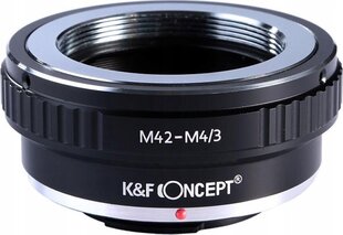 Адаптер K&F (SB6331) предназначен для Olympus / Panasonic m4/3 Micro 4/3, M42 / KF06.076 цена и информация | Аксессуары для фотоаппаратов | kaup24.ee