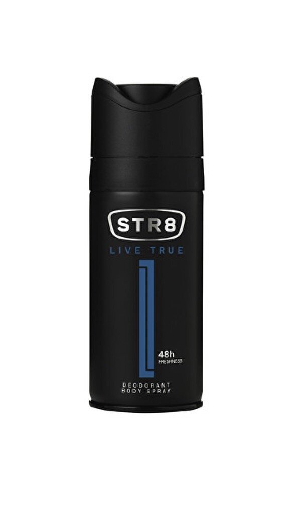 Spreideodorant meestele STR8 Live True 150 ml цена и информация | Lõhnastatud kosmeetika meestele | kaup24.ee