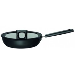 Fiskars Hard Face pann hautisele 26 cm / 2,8 L kaanega (1052231) hind ja info | Pannid | kaup24.ee