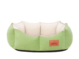 Hobbydog лежак New York Premium, L, Green, 60x52 см цена и информация | Лежаки, домики | kaup24.ee