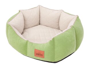 Hobbydog лежак New York Premium, L, Green, 60x52 см цена и информация | Лежаки, домики | kaup24.ee