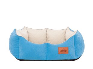 Hobbydog лежак New York Premium, L, Sky Blue, 60x52 см цена и информация | Лежаки, домики | kaup24.ee