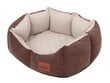 Koera pesa Hobbydog New York Premium, L, Brown, 60x52 cm цена и информация | Pesad, kuudid | kaup24.ee