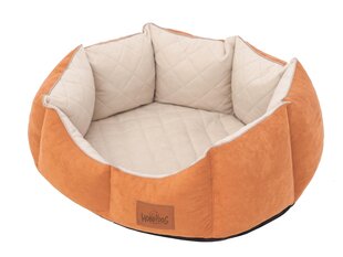 Hobbydog лежак New York Premium, M, Orange, 53x45 см цена и информация | Лежаки, домики | kaup24.ee