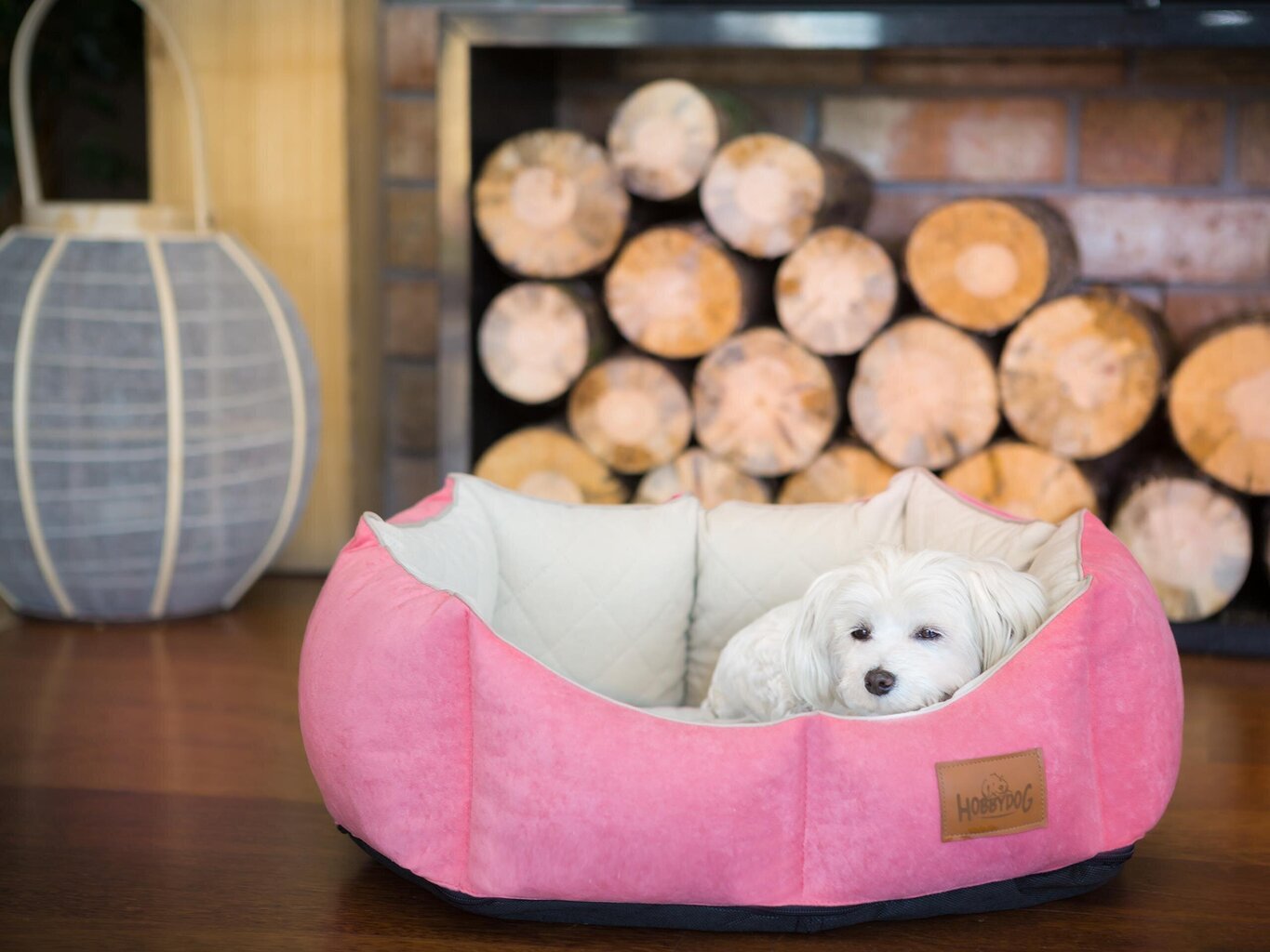Koera pesa Hobbydog New York Premium, M, Pink, 53x45 cm hind ja info | Pesad, padjad | kaup24.ee