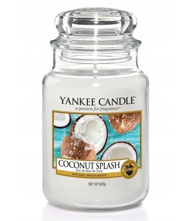 Lõhnaküünal Yankee Candle Coconut Splash, 623 g цена и информация | Küünlad, küünlajalad | kaup24.ee