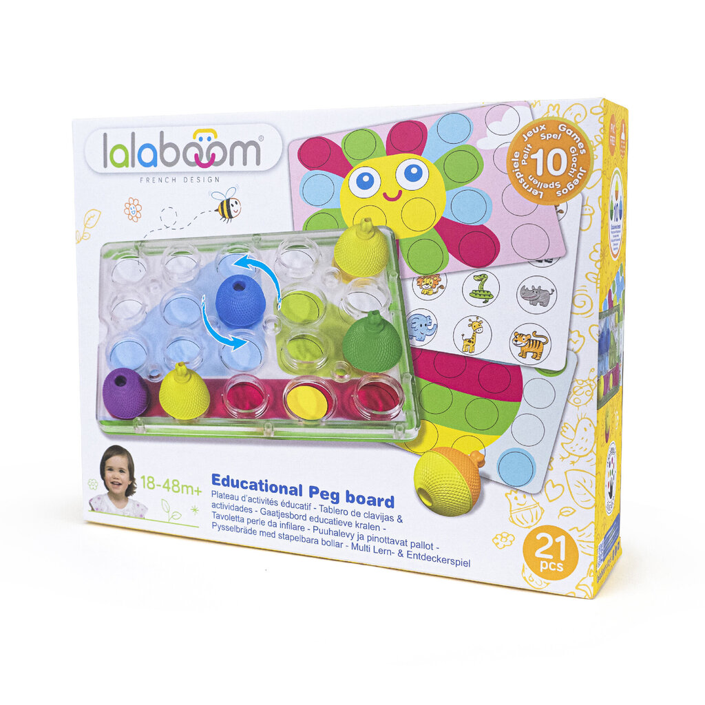 Laud harivate pallidega Lalaboom 20 osa, BL710 hind ja info | Imikute mänguasjad | kaup24.ee