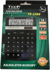 Kalkulaator Toor 2260, 14 numbrit hind ja info | Kirjatarbed | kaup24.ee