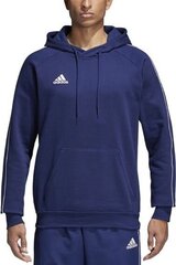 Meeste dressipluus Adidas Core18 Hoody granatowa, sinine hind ja info | Meeste spordiriided | kaup24.ee