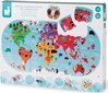Vannipusle Janod Explorers Map hind ja info | Imikute mänguasjad | kaup24.ee
