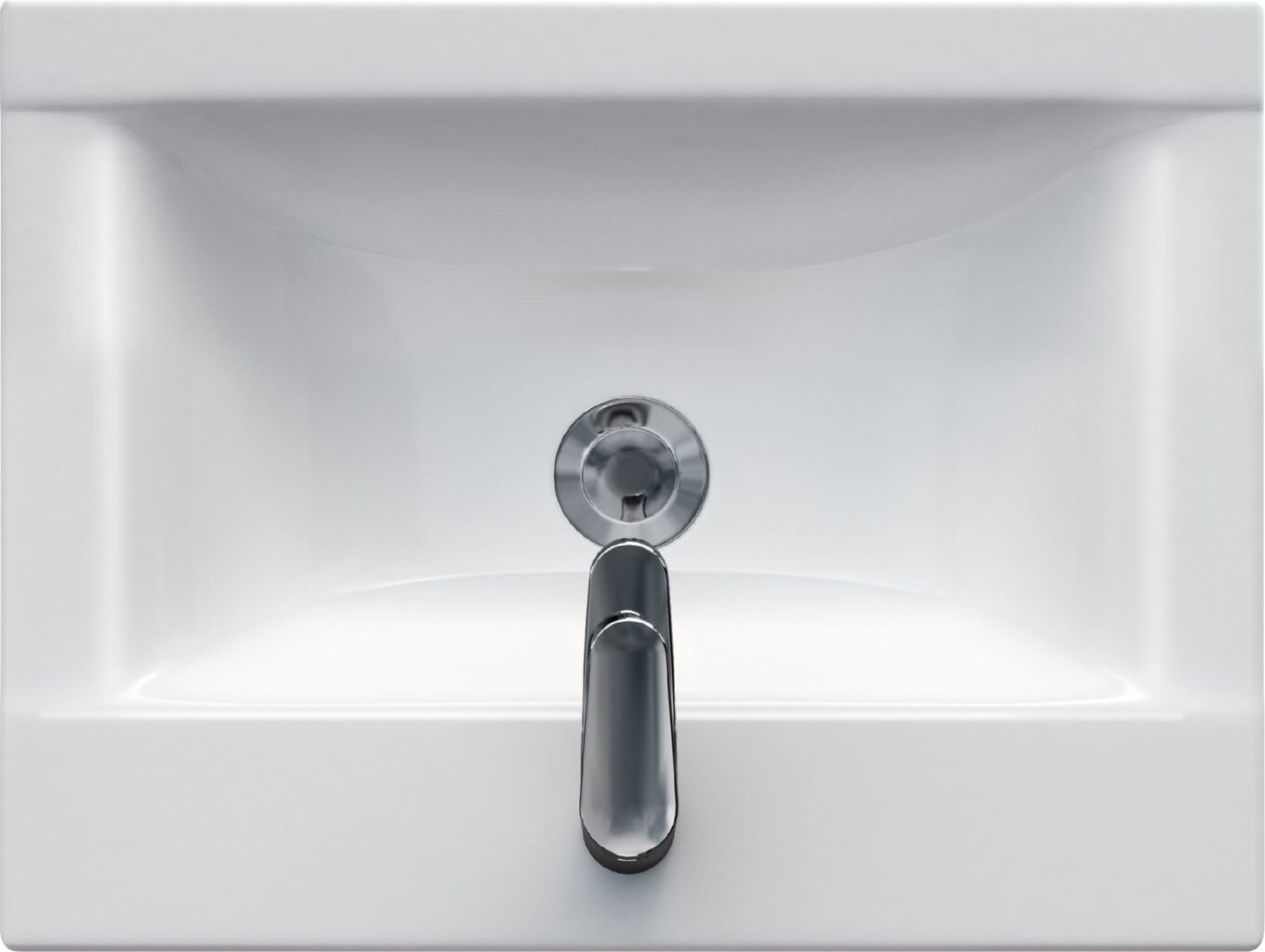 Cersanit kraanikauss Ontario New, 60 cm цена и информация | Kraanikausid, valamud | kaup24.ee