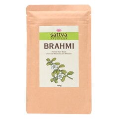 Sasi-vesikaak pulber juustele Sattva Ayurveda Brahmi, 100 g hind ja info | Maskid, õlid, seerumid | kaup24.ee