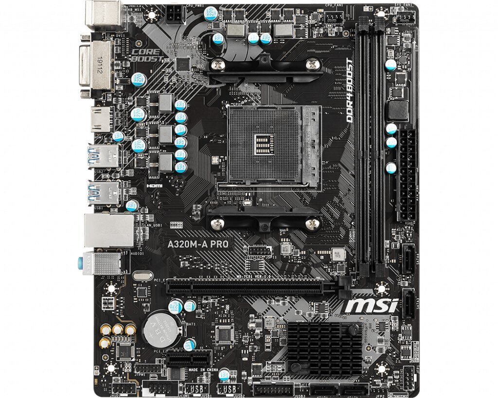 MSI A320M-A Pro hind ja info | Emaplaadid | kaup24.ee